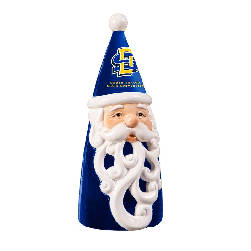 South Dakota State University Santa LED Garden Statuary, 8"