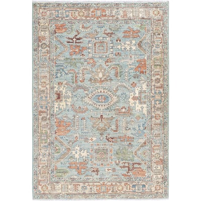 Serapi One-of-a-Kind Hand-Knotted Area Rug - Green - 4' 1" x 5' 10"