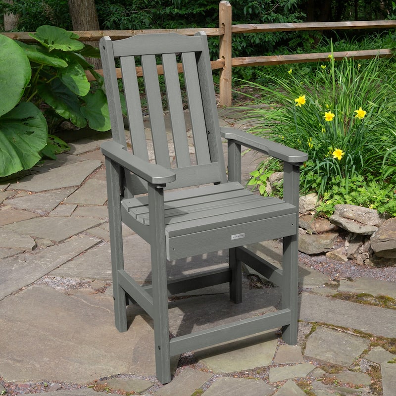 Lehigh Eco-friendly Counter Height Outdoor Dining Armchair