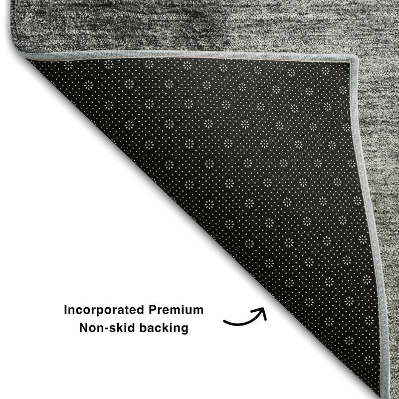 Premium Washable Super Soft Chunky Ombre Mayfield Rug