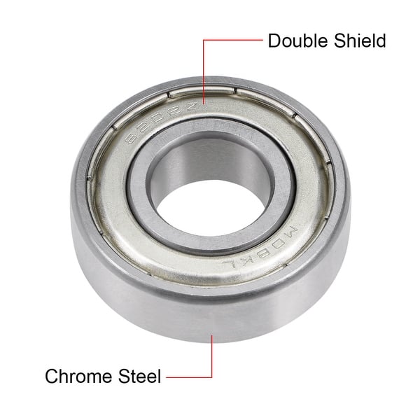 5pcs 6200zz 10x30x9mm Metal Sealed Shield Ball Bearing 5pcs 6200zz 10x30x9mm Metal Sealed Shield Ball Bearing