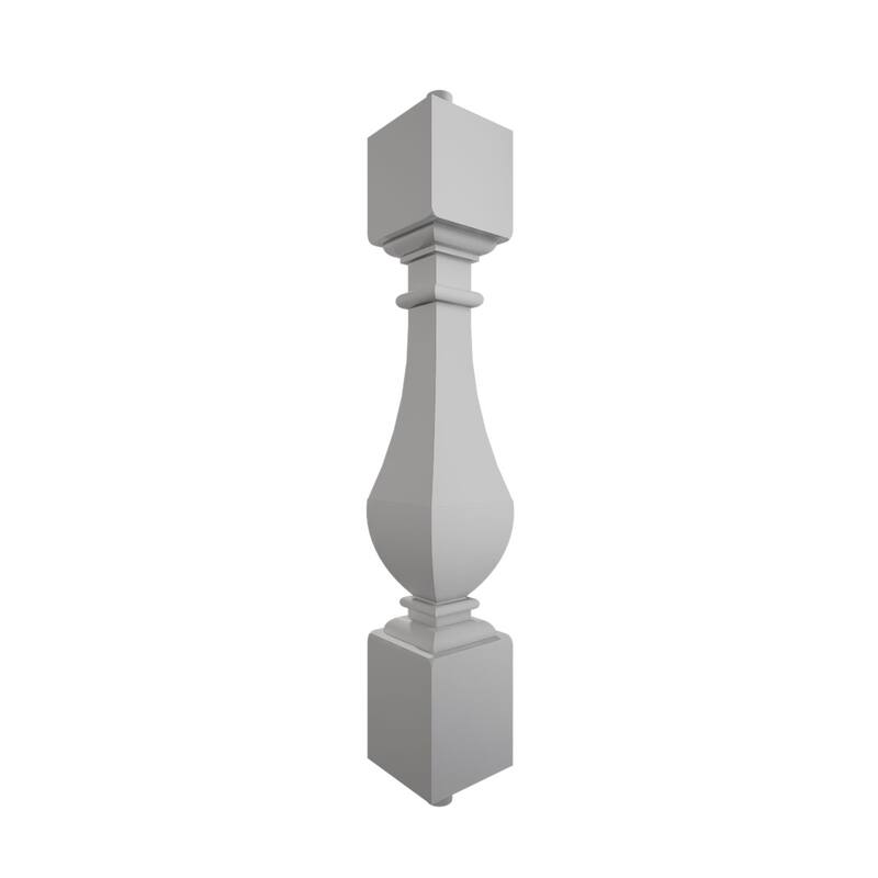 Fiberthane 700 Series Arcadian Baluster, Factory Primed