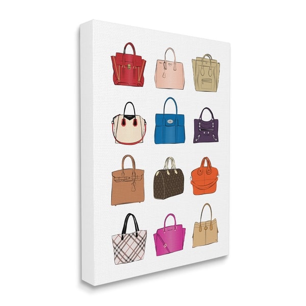 Stupell Industries Fashion Essentials Above Glam Designer Books Wall Art, 13 x 19, White