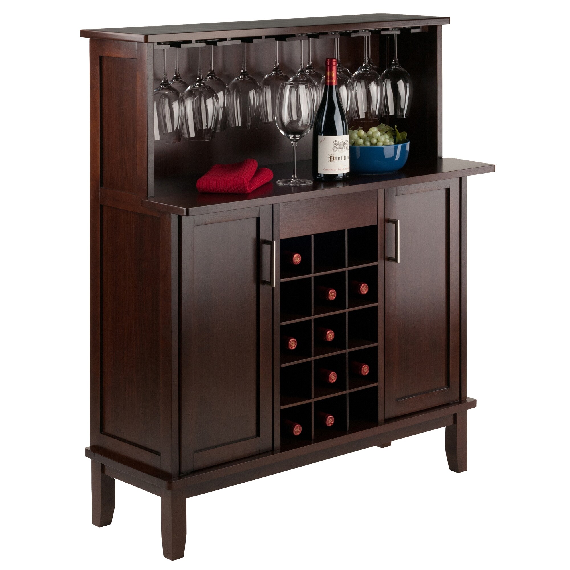 Palmerston bar with wine storage outlet