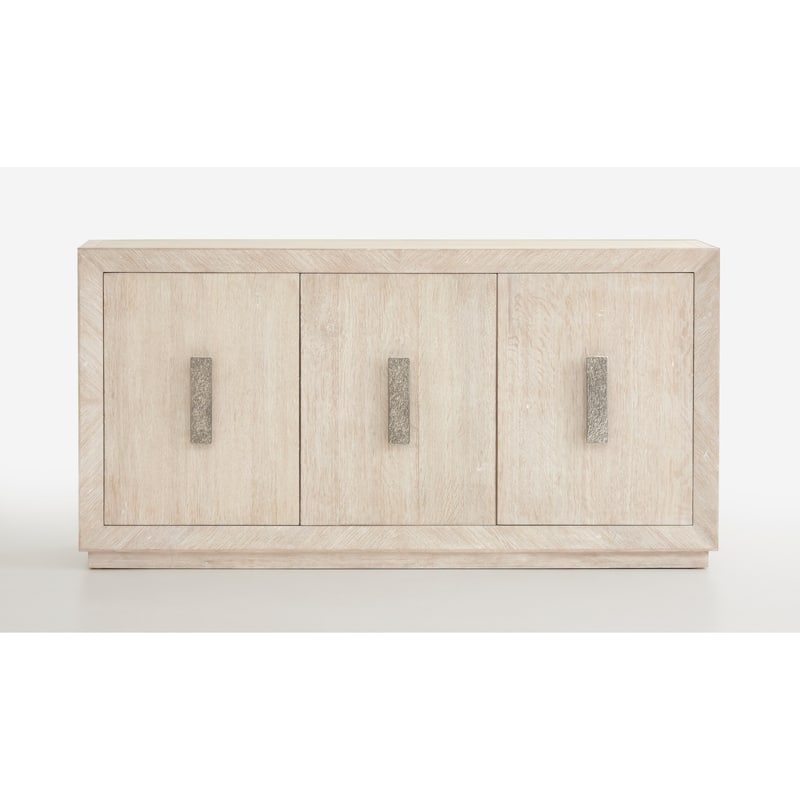 Magnussen Home Herringbone Ridge White Buffet - 72''W x 18''D x 36''H