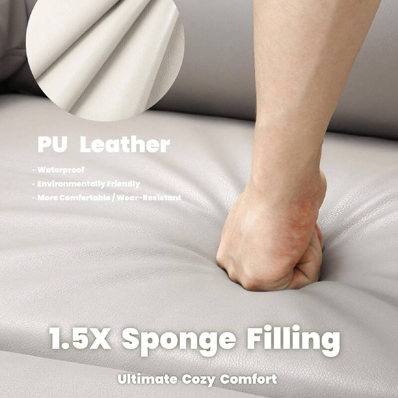 Oversized Manual Recliner, Comfort Lazy Sofa Chair for Living Rooms and Bedroom