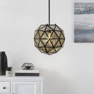SAFAVIEH Lighting Henlin Pendant - 13.5" x 13.5" x 51"
