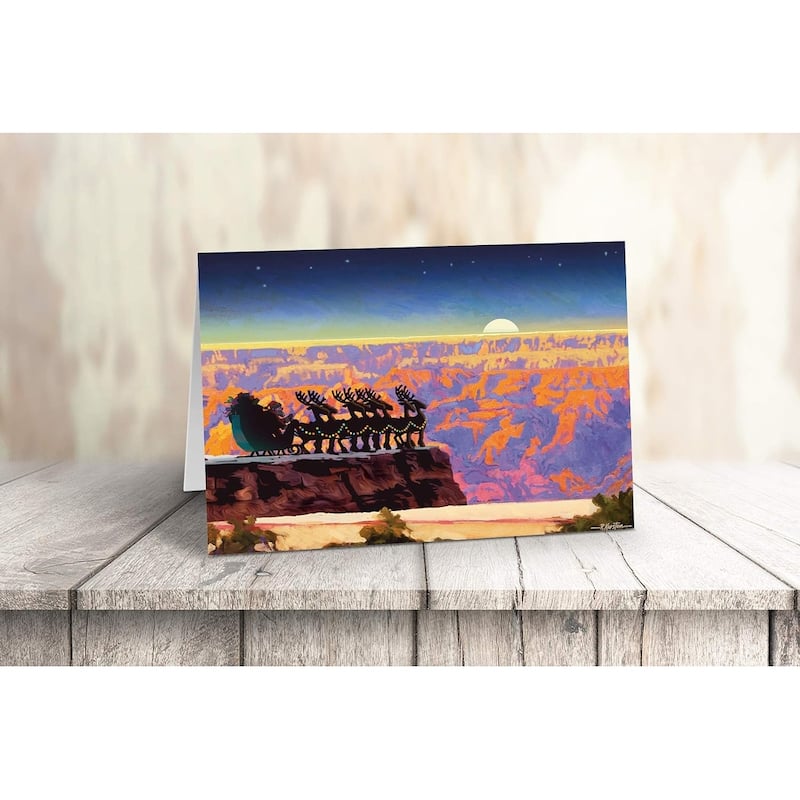 Stonehouse Collection - Grand Canyon Overlook Christmas Card -18 ...