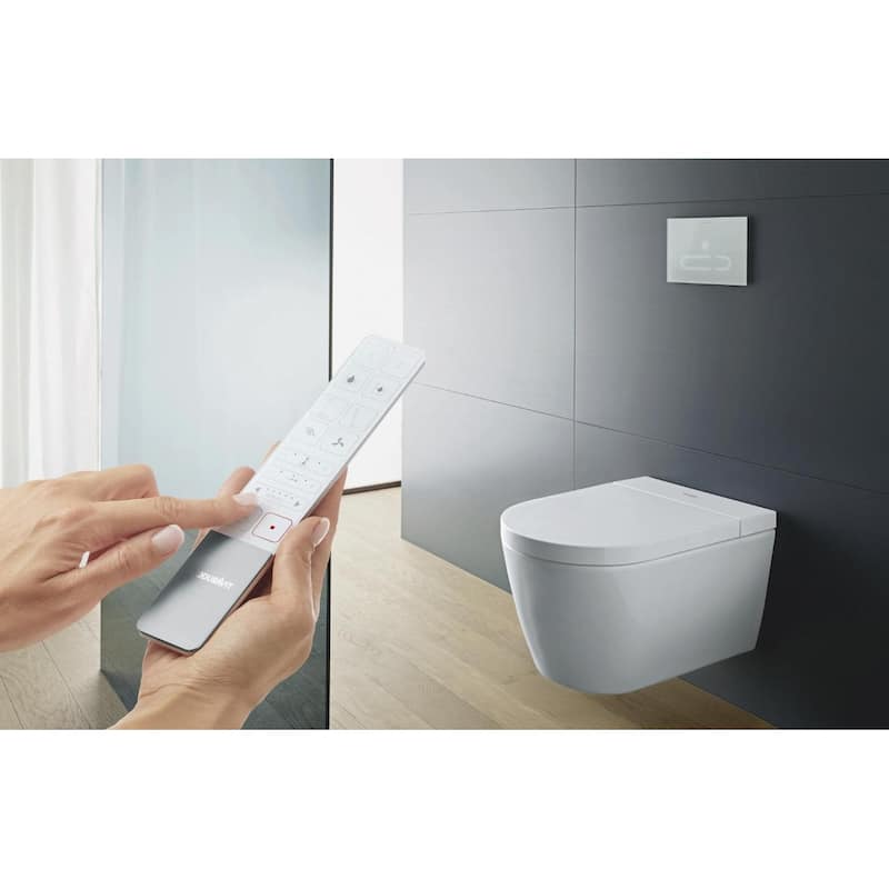 Duravit ME by Starck0.92/1.32 GPF Dual Flush One-Piece Rimless Toilet