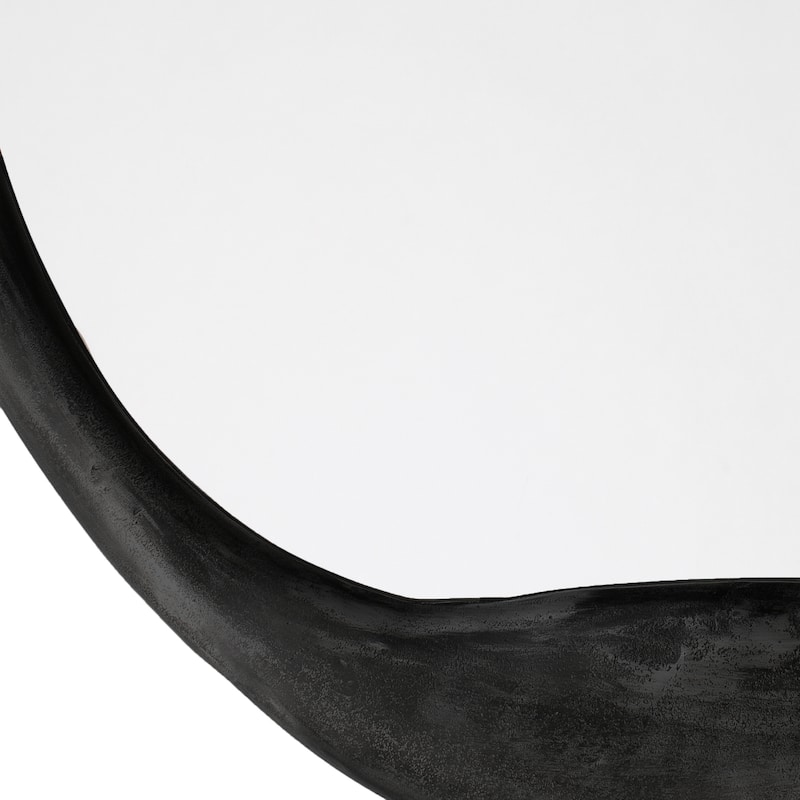 Jamie Young Natural Metal Round Wall Mirror