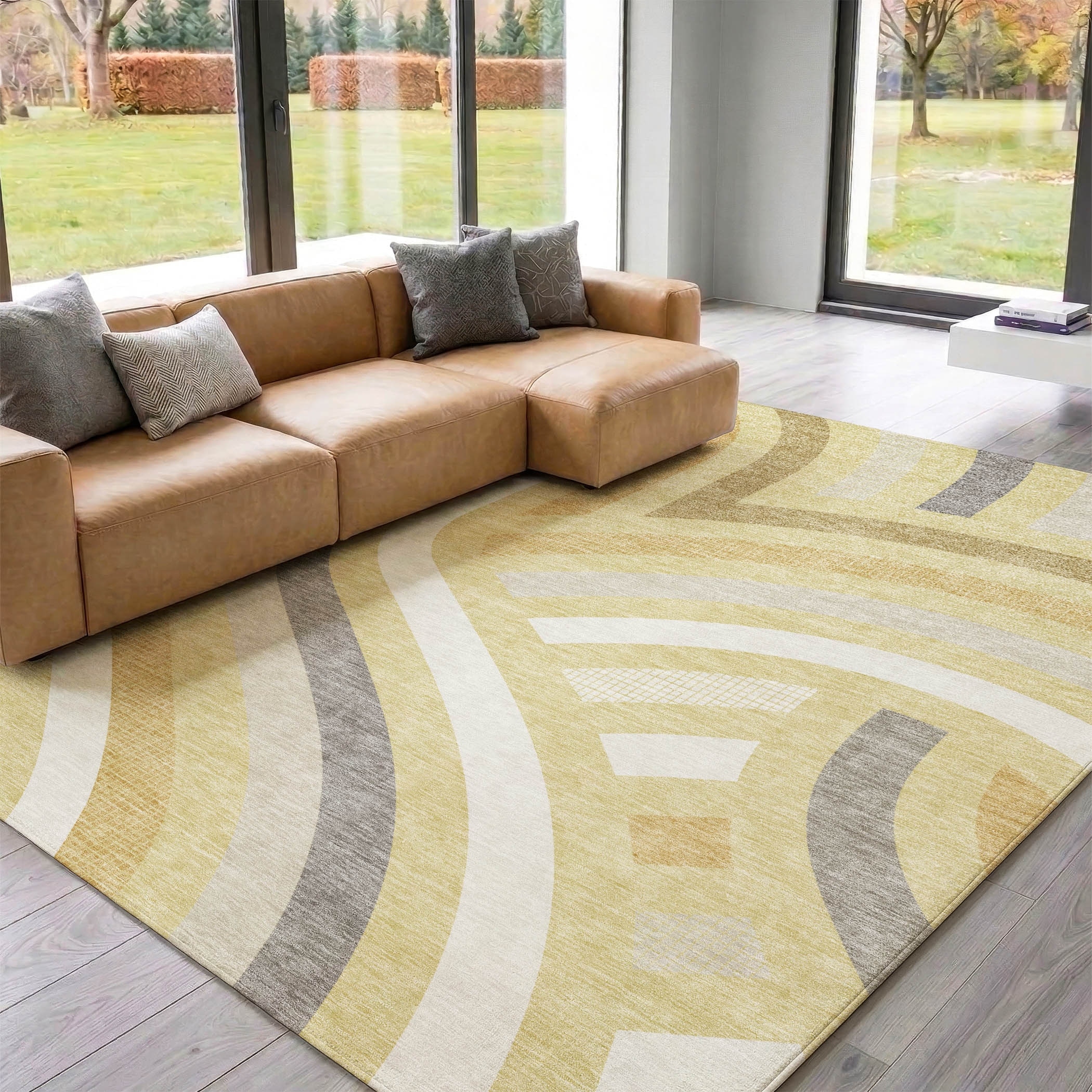 Premium Washable Super Soft Mordern Gordo Mayfield Rug
