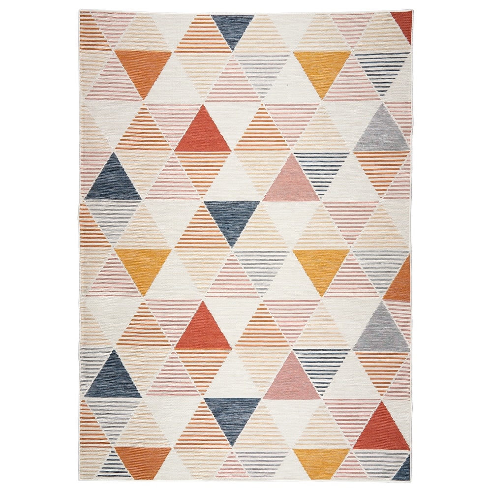 Terra by Obeetee Plaza Triangles Rug