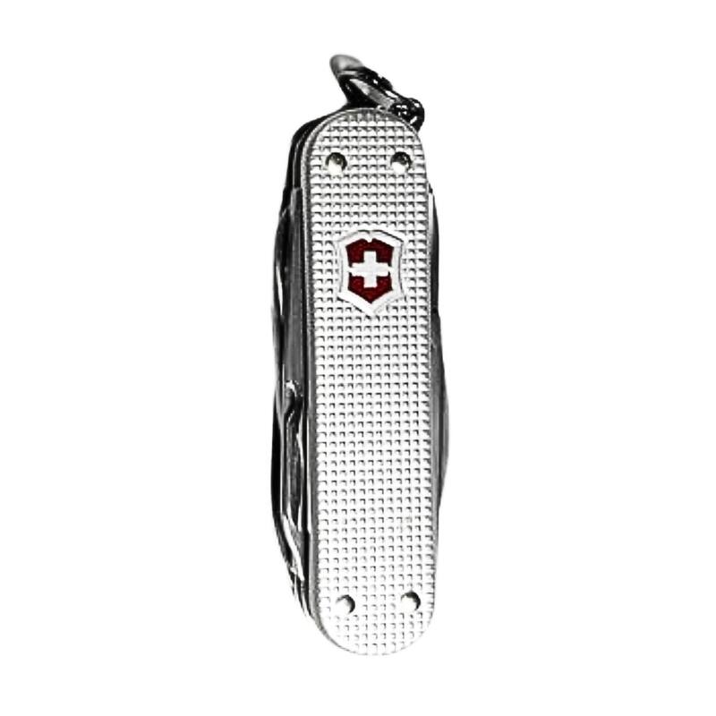 Multitaskers Lightweight Mini Champ Alox Swiss Army Knife, Silver