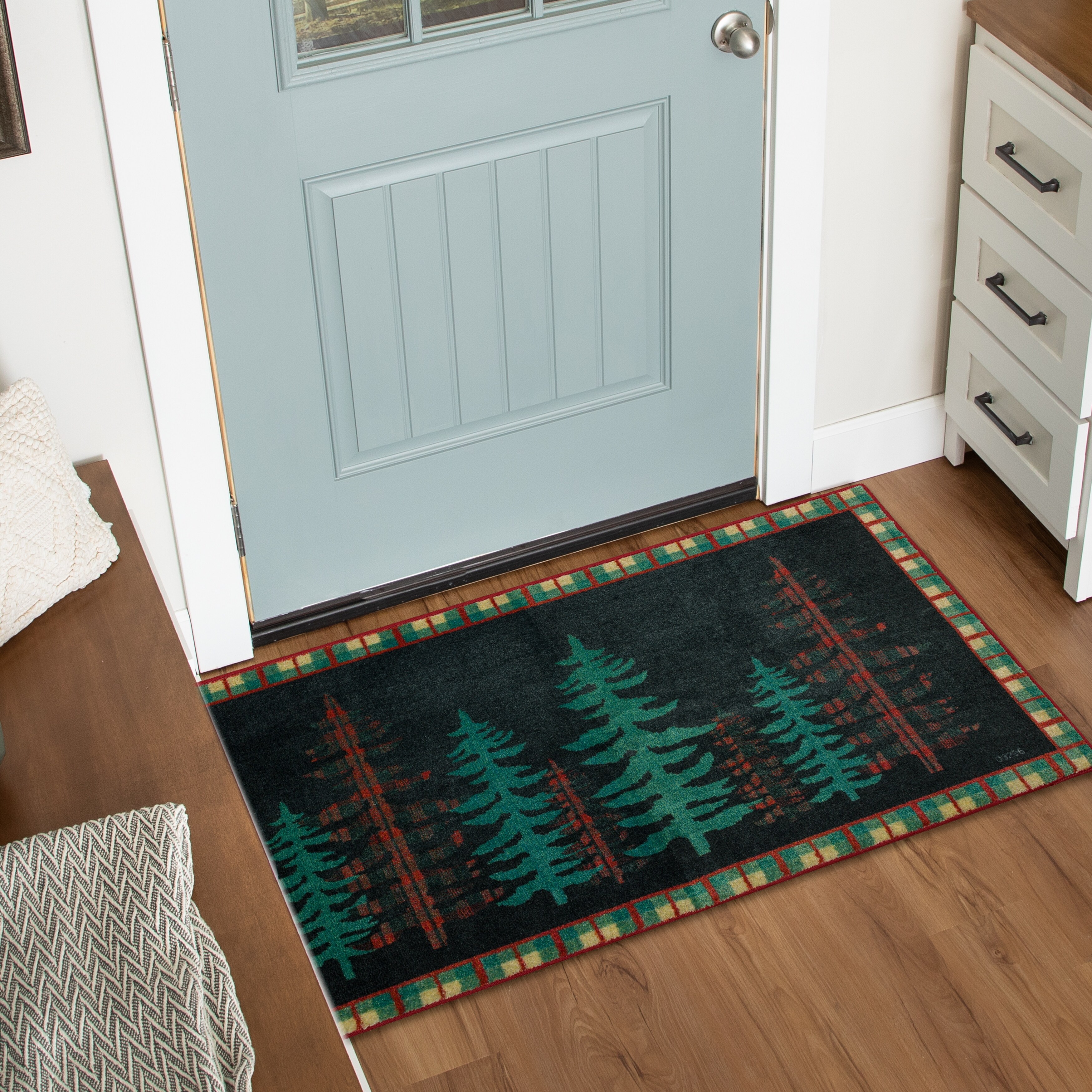 Mohawk Home Plaid Forest Green Area Rug Overstock 32410122