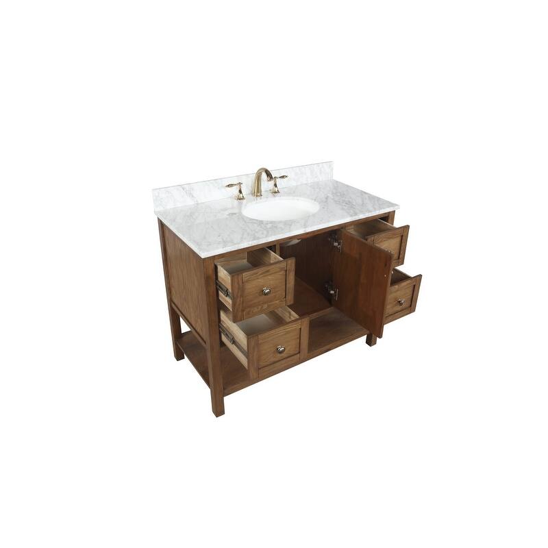 Modern 42" Single Bathroom Vanity Sink