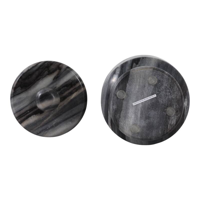 Stone Marble Decorative Jar Carved Tall Versatile Accent Display