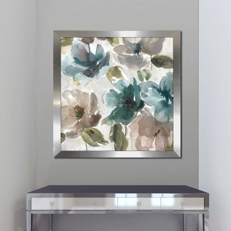 "Topaz Garden I (Square)" by Carol Robinson Print on Acrylic