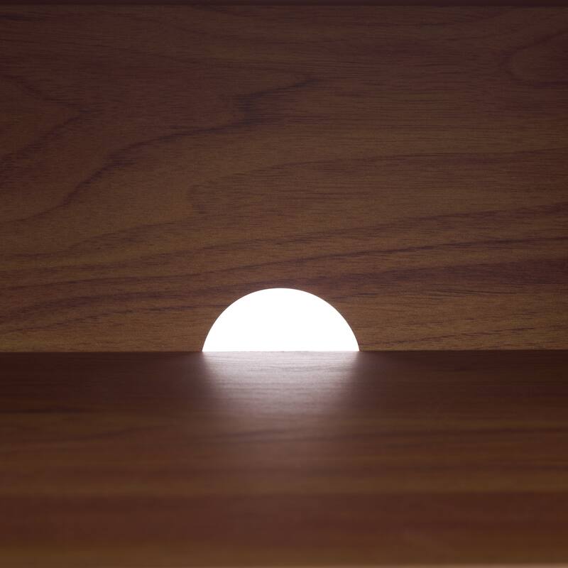 SAFAVIEH Home Ilyum 2-Shelf Tambour Doors Sideboard/Media Stand - 55"W x 16"D x 20"H