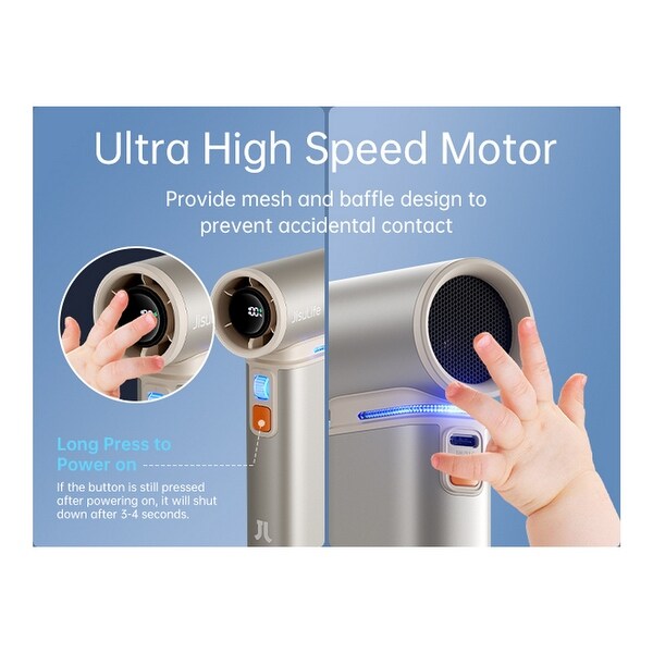 JisuLife Handheld Fan Ultra 1, Light Brown - On Sale - Bed