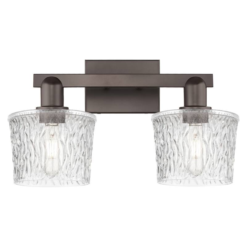 Innovations Lighting Endless Possibilities Arcadia - Niagara - 2 Light 18" Bath Vanity Light - Oil Rubbed Bronze
