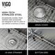 preview thumbnail 26 of 33, VIGO Single Bowl Stainless Steel Kitchen Sink with Accessories