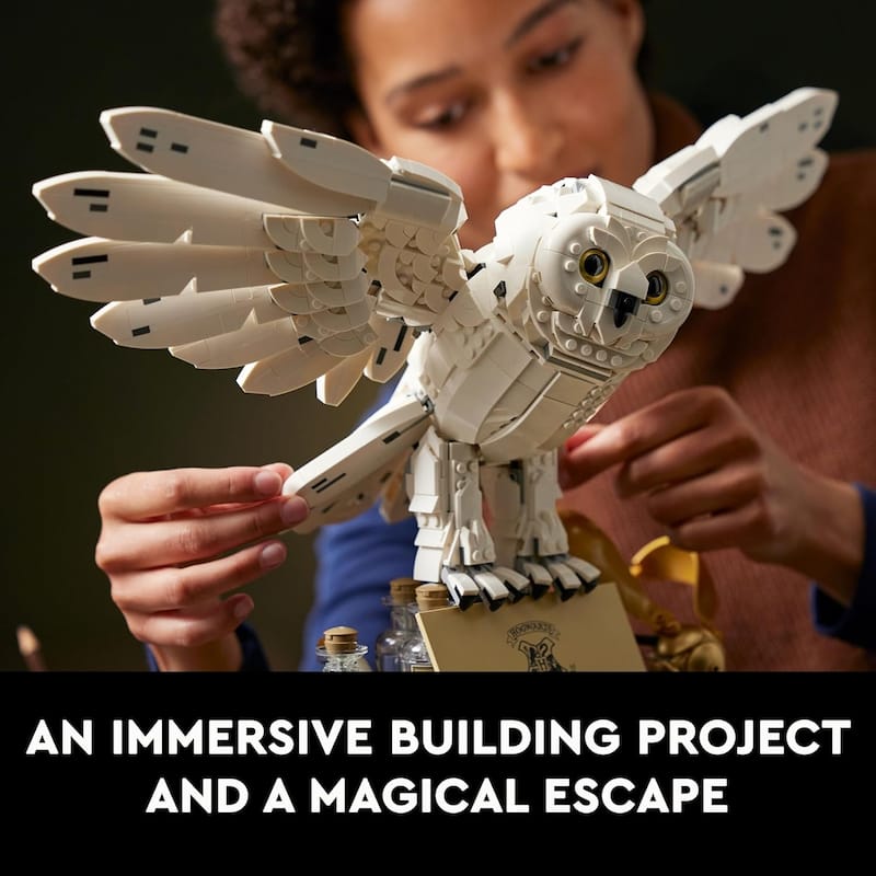 Adult Hogwarts Ikonen Sammler Building Set, 3010 Pieces - Age 18+