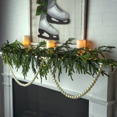 72" Pearl String Garland - Ivory - 72