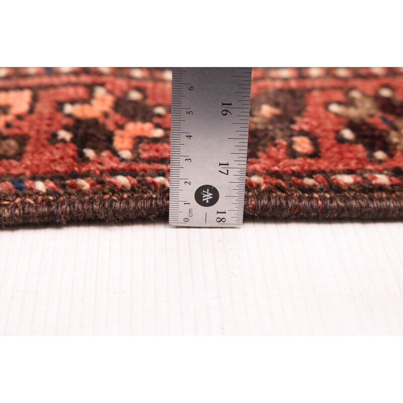 ECARPETGALLERY Hand-knotted Andelz Dark Copper Wool Rug - 3'7 x 9'8