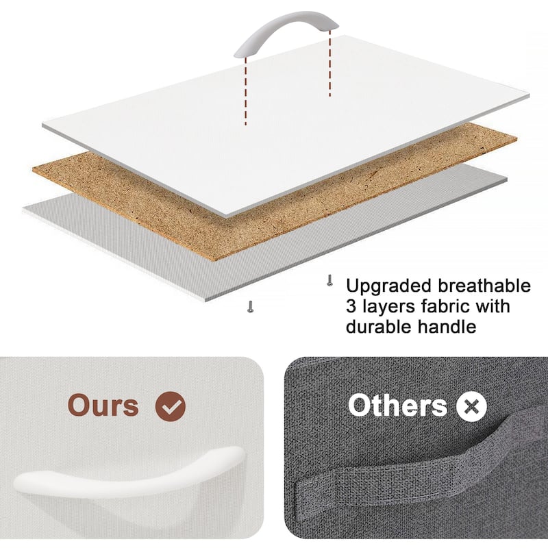 6 Drawers Vertical Dresser Storage Tower Cabinet Organizer Unit for Bedroom