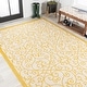 preview thumbnail 141 of 161, JONATHAN Y Ourika Vintage Filigree Textured Weave Indoor/Outdoor Area Rug