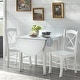 preview thumbnail 9 of 20, Simple Living Country Cottage Drop Leaf 3-piece Dining Set