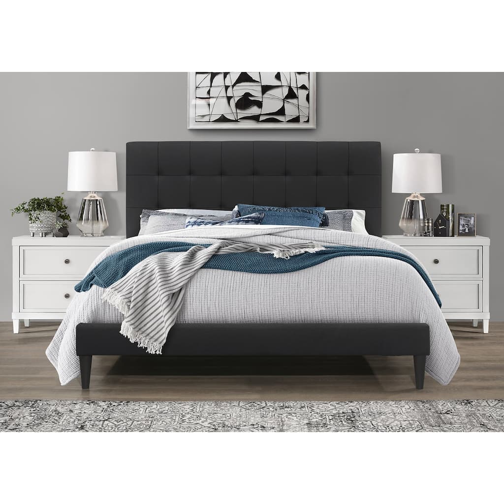 Harry Upholstered Platform Bed