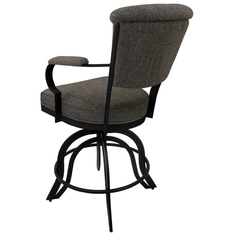 Miami Counter 26" or Bar 30" Metal Bar Stool on A Base