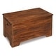 preview thumbnail 15 of 24, Solid Wood Rustic Toy Box
