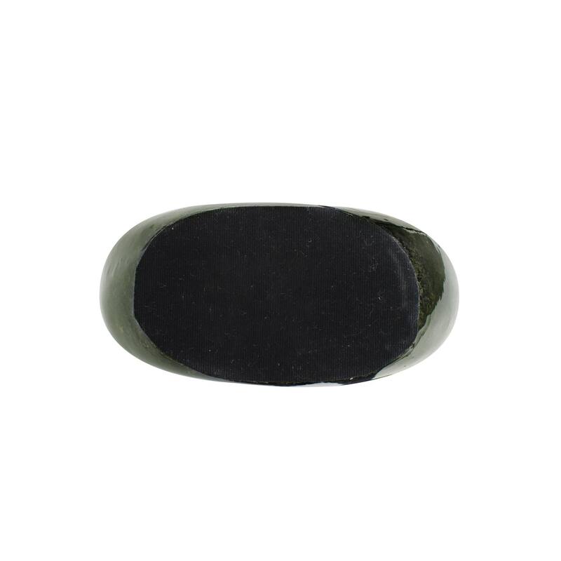 Renaldi Emerald Gold Round Vase- Medium