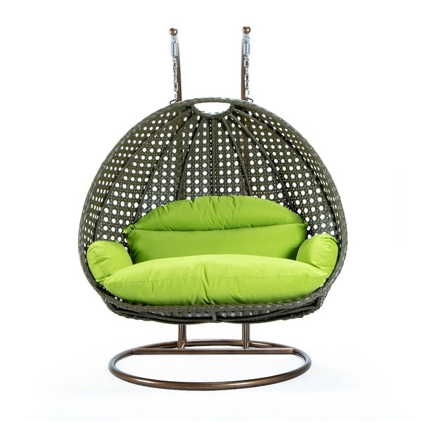 two person hanging egg chair