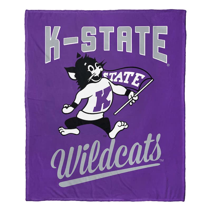 NCAA Big 12 Alumni Silk Touch Throw Blanket - 50" x 60" - Kansas State