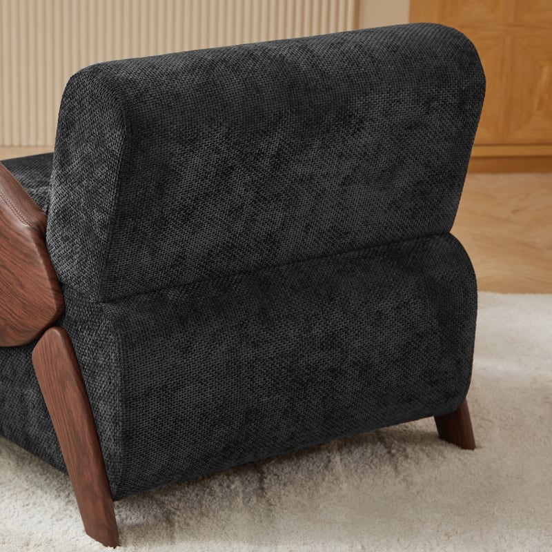 Modern Accent Armchair with Plush Cushioning