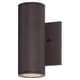 preview thumbnail 1 of 6, The Great Outdoors 1 Light 7.75" Height LED Outdoor Wall Sconce in Dorian Bronze