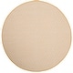 preview thumbnail 25 of 126, SAFAVIEH Handmade Flatweave Montauk Eliina Casual Cotton Rug 6' Round - Ivory/Gold - Round