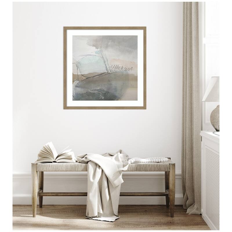 Kate and Laurel NC Wild Abstract by Nikki Chu Framed Wall Art Print