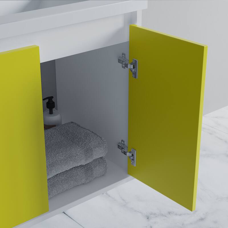 Kennan 48" Single Bathroom Vanity Set with Rectangle Legs