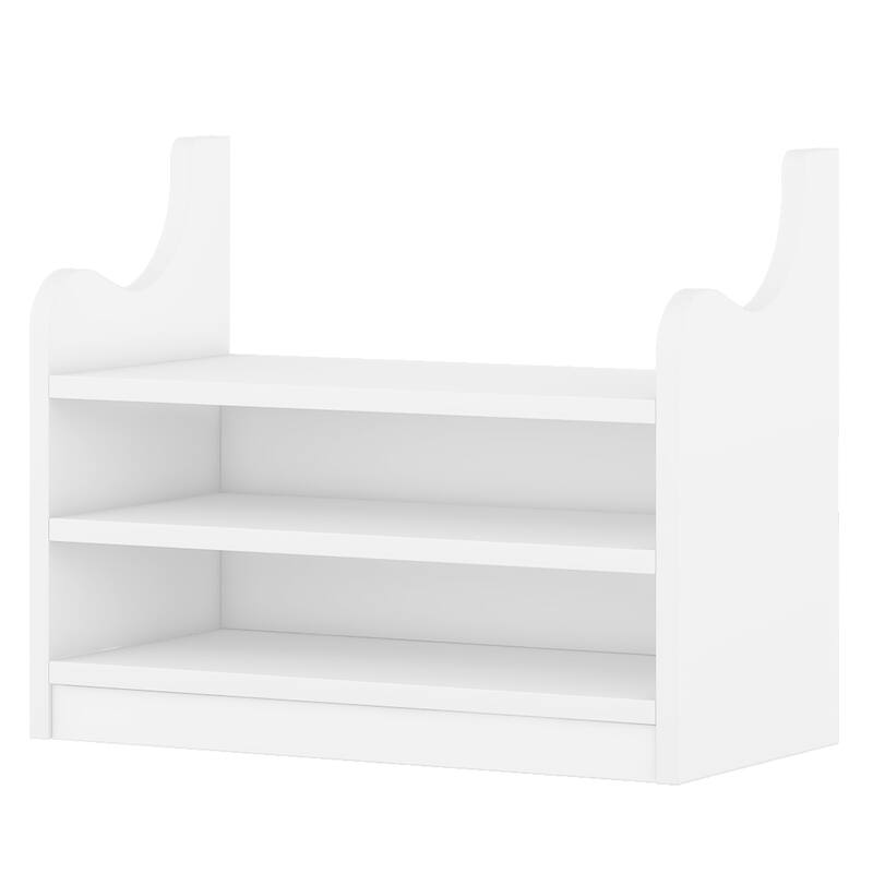 Roomfitters 4-in-1 Detachable Hall Tree with Hooks and Drawers, Entryway Coat Rack with Shoe Bench and Storage Cabinet