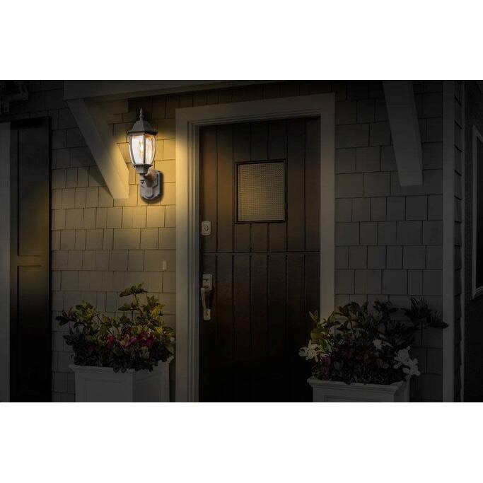 Heath Zenith 18-1/2" Tall 1 Light 180 Degree Motion Activated Outdoor