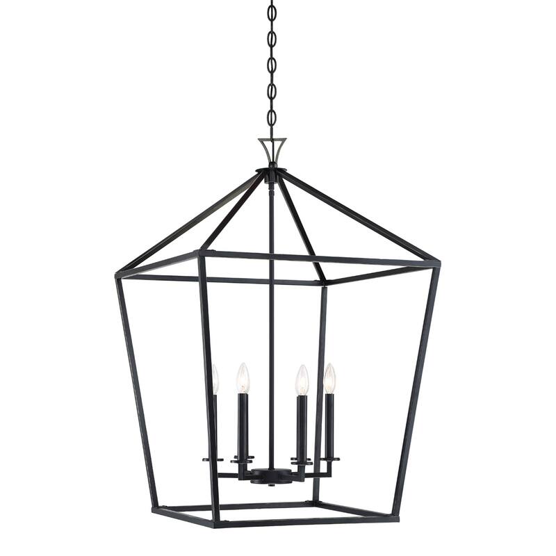 Savoy House 3-422-6 Townsend 6 Light 24" Wide Taper Candle Pendant - Classic Bronze
