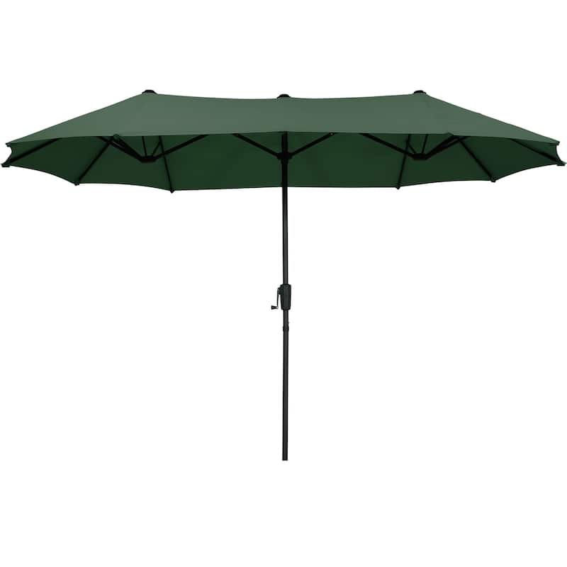 Autlaycil 13 FT Patio Umbrella with Sun Protection & Easy Crank