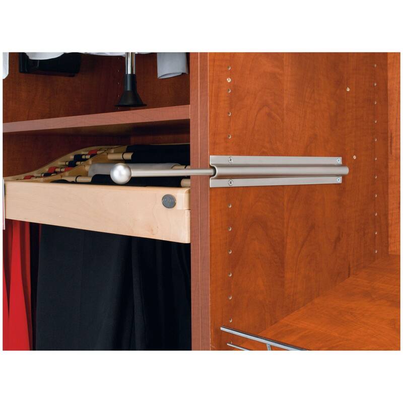 Rev-A-Shelf CVL Series 12 Inch Pull Out Closet Valet Rod