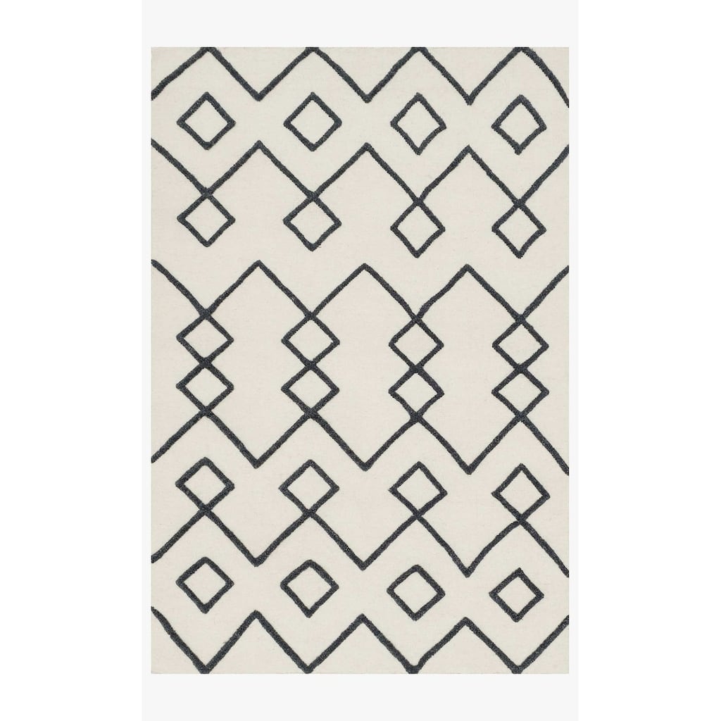 Alexander Home Lennon Modern Moroccan Hand-Woven 100% Wool Rug
