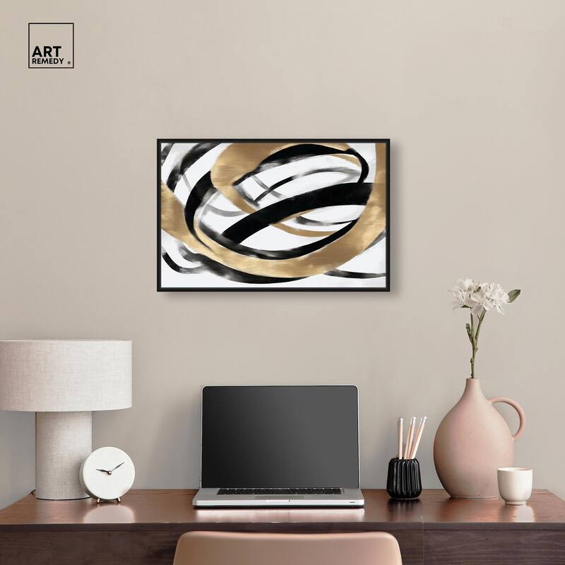 Loops of Luxury I Canvas by Art Remedy