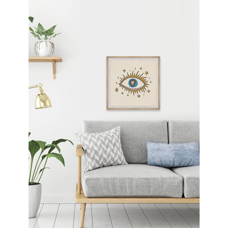 Burning Heart Framed Wall Art, Elegant Home Touch - Sophisticated Artwork for Refined Décor